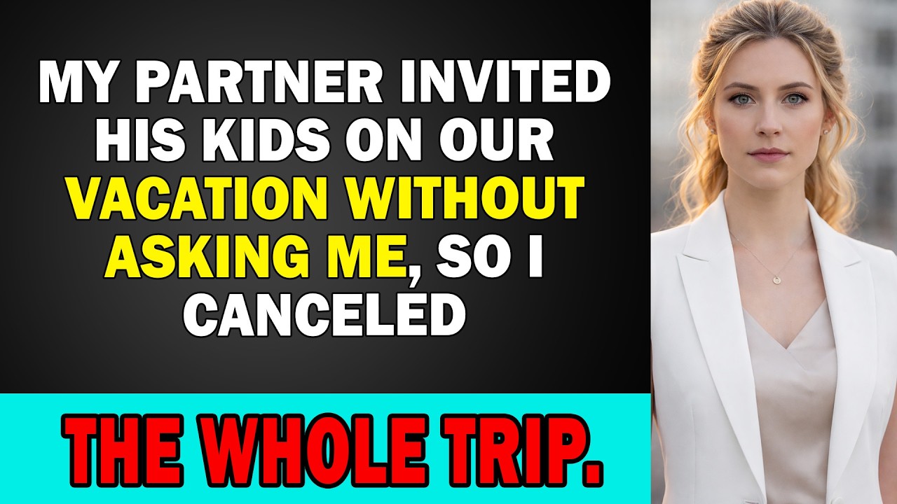My Partner Invited His Kids On Our Vacation Without Asking Me