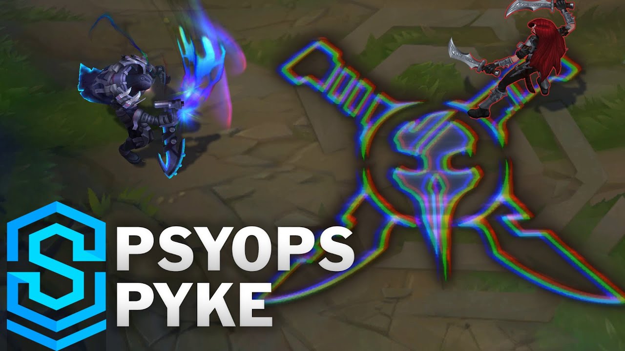 PsyOps Pyke Skin Spotlight - Pre-Release - League of Legends