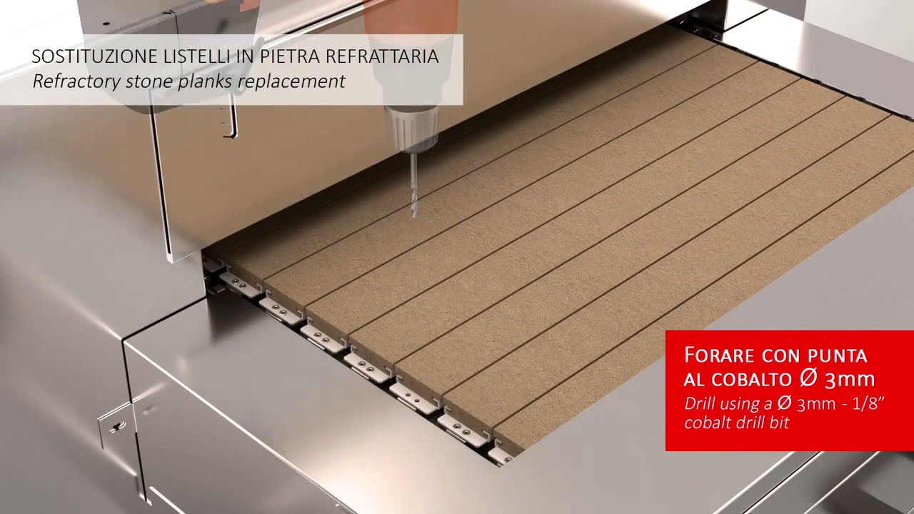 Italforni | Manutenzione su forno Tunnel Stone Elettrico