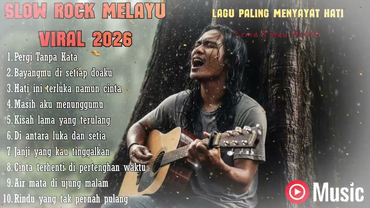 Lagu Slow Rock Melayu Viral TikTok 2026 - Andai Kau Kembali