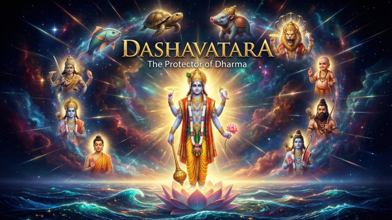 DASHAVATARA – The Protector of Dharma | AI Devotional Song.