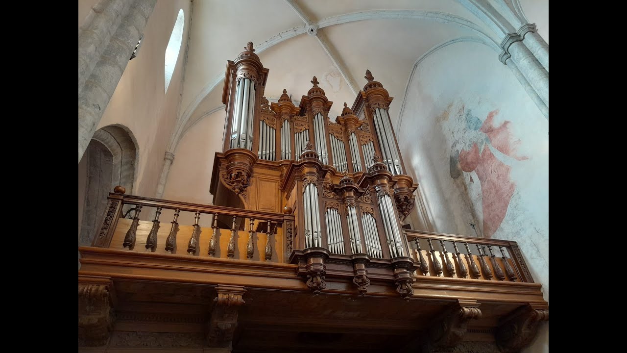 Organ demonstration Poligny (FR)