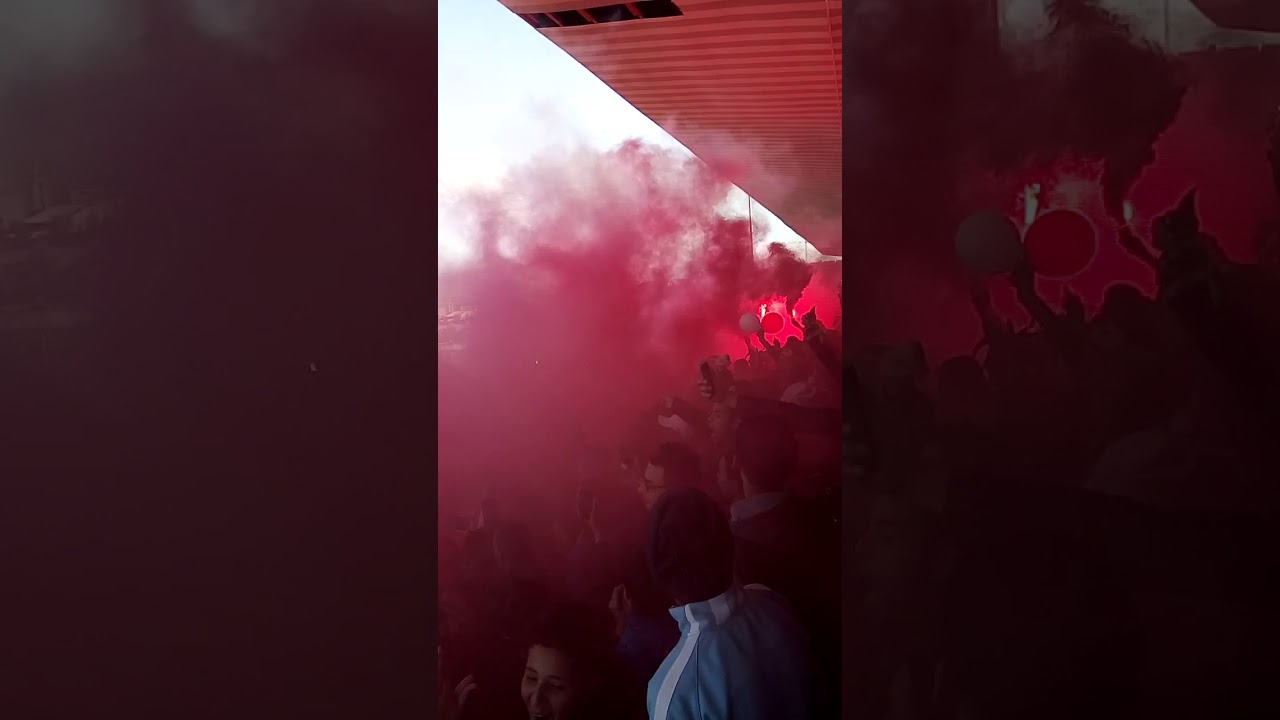 شباب عين تموشنت - بليدة و انفجار ملعب اوسياف عمر بالانصار