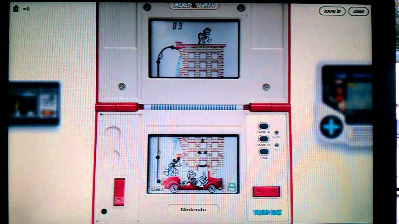 LCD Games: Mickey & Donald Nintendo Game & Watch