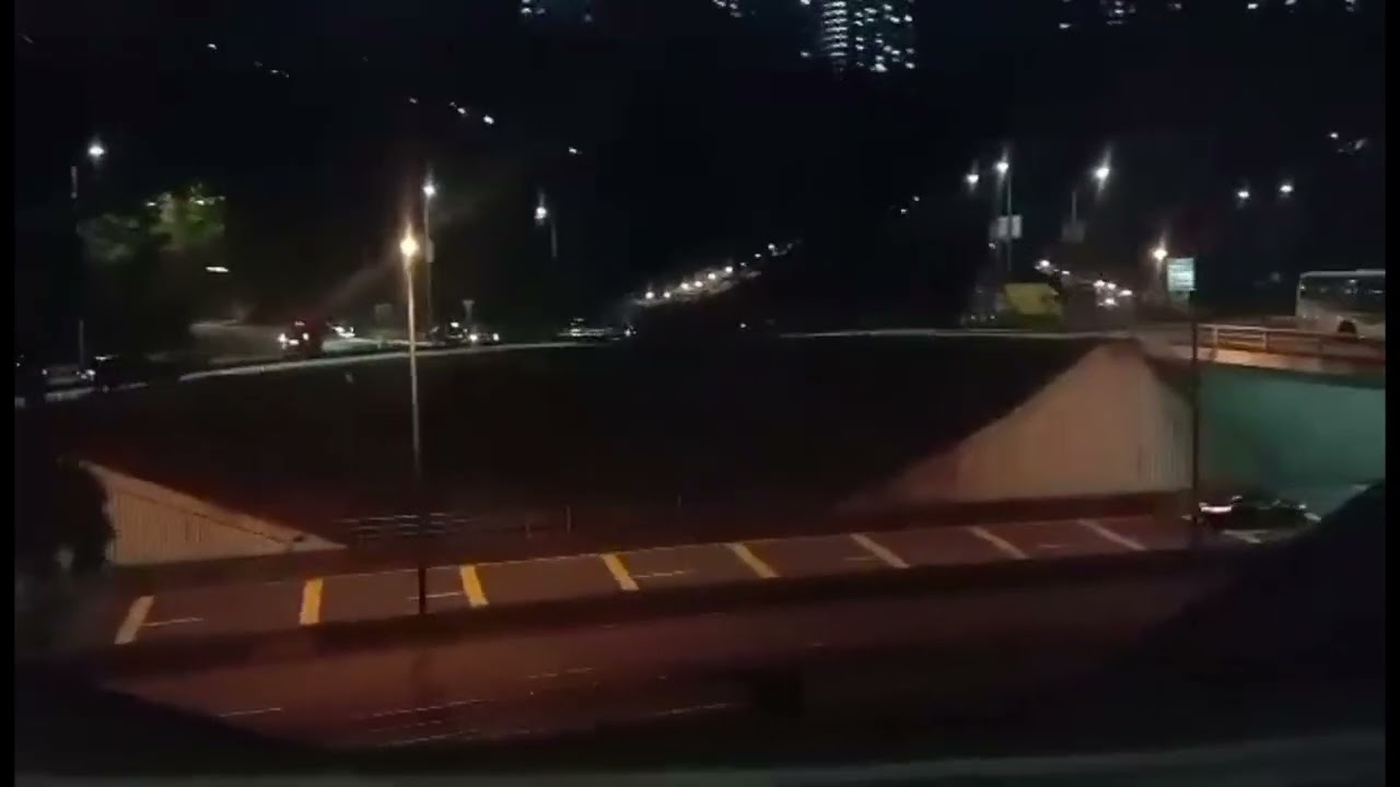 Night ride from Central to Shunlee