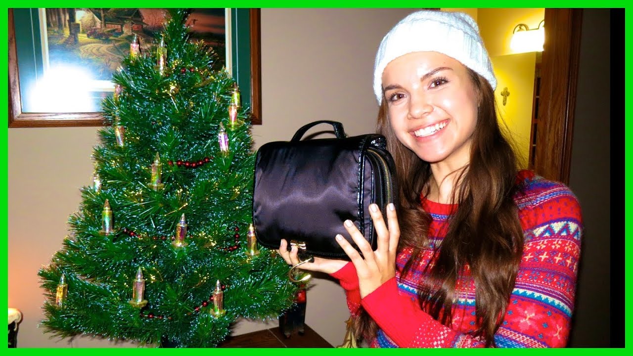 What's In My Vlogmas Travel Makeup Bag?! ❄ Vlogmas 24, 2012