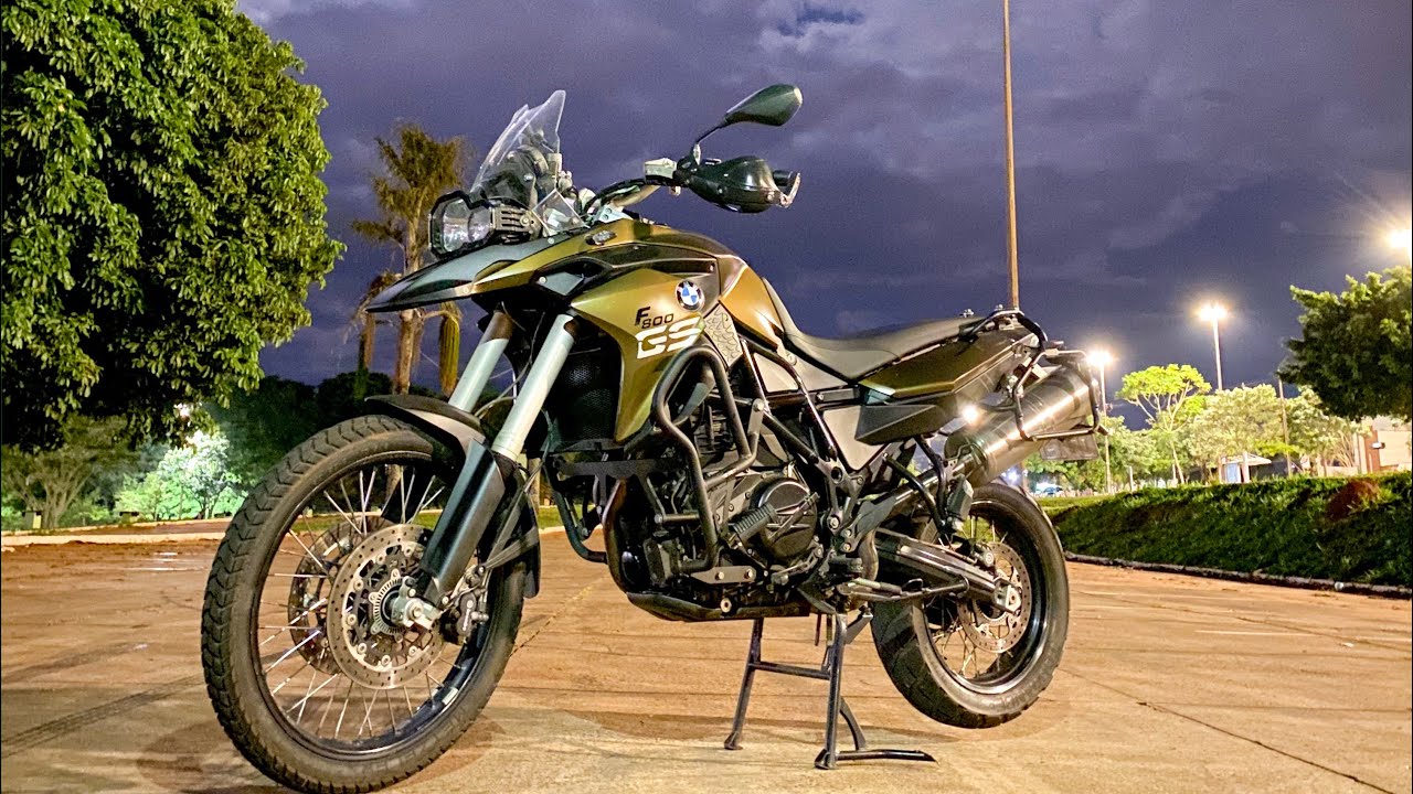 CONHECENDO A BMW F800 GS DO CANAL EM DETALHES!!