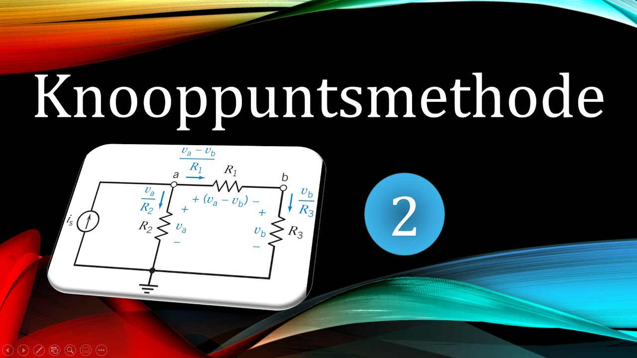 Knooppuntsmethode | Elektrische Circuits | Voorbeeld #2
