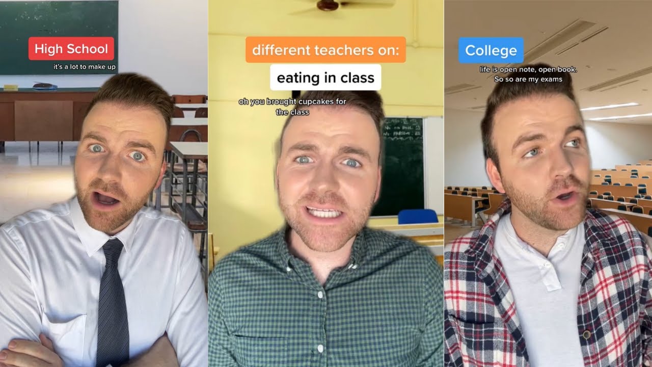 Teachers Be Like (Elementary vs. Middle vs. High School vs. College) | TikTok/ Shorts Compilation