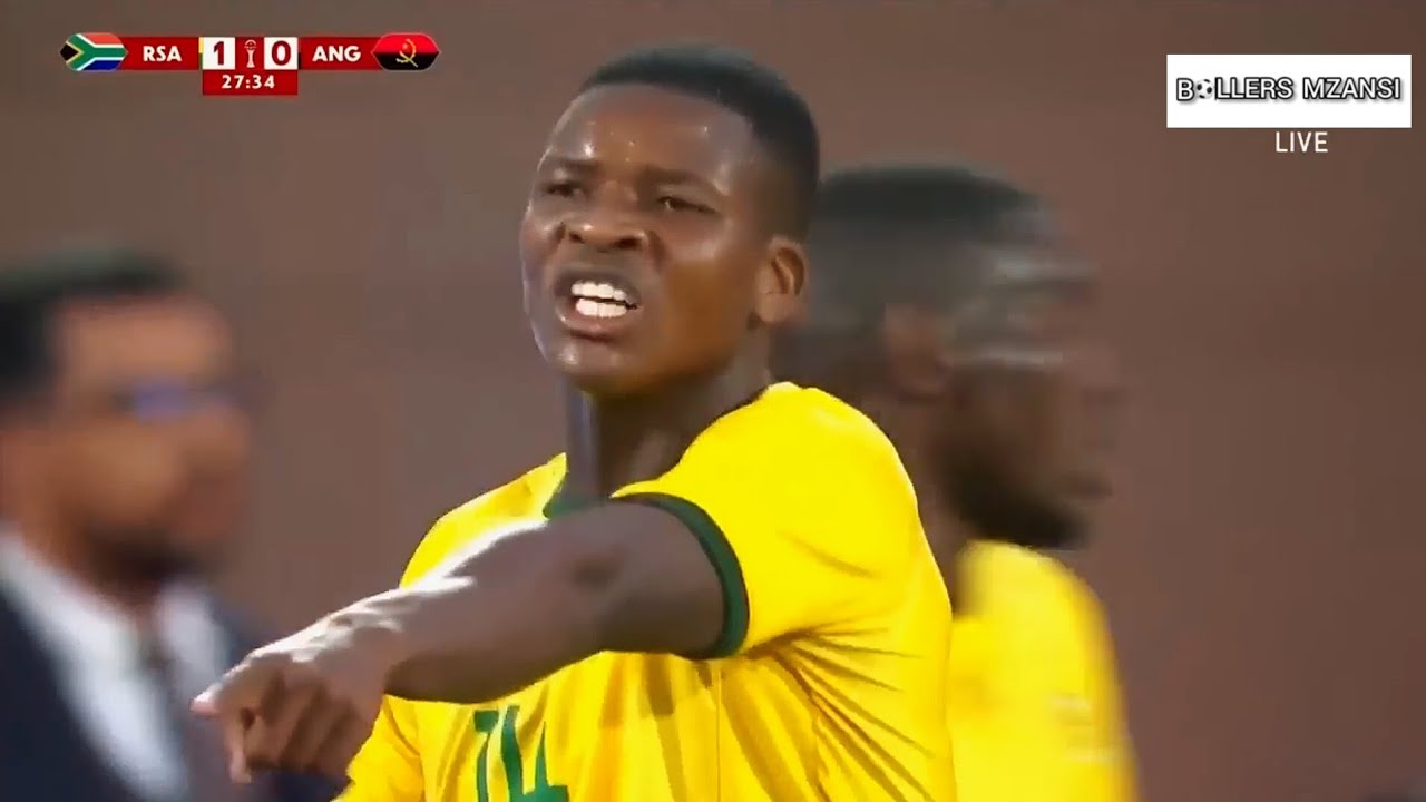 Mbekezeli Mbokazi vs Angola (The Day Mbokazi Striked The Crossbar) 