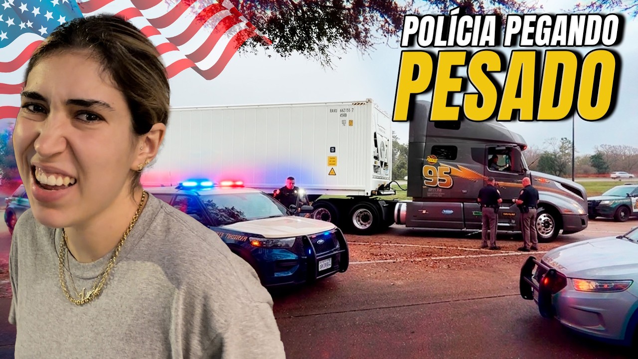 CADA VEZ MAIS PARANDO OS CAMINHONEIROS NOS EUA