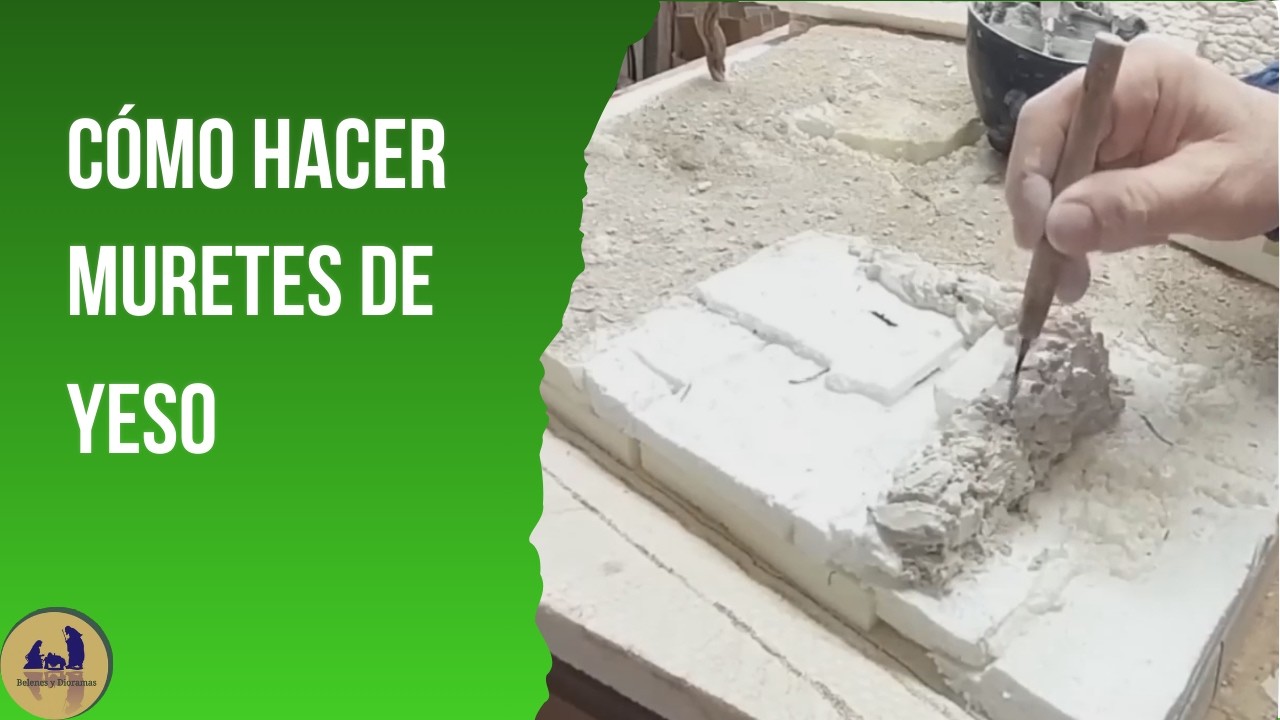 El Secreto del Yeso para Muros Rústicos: Mezcla y Modelado Paso a Paso