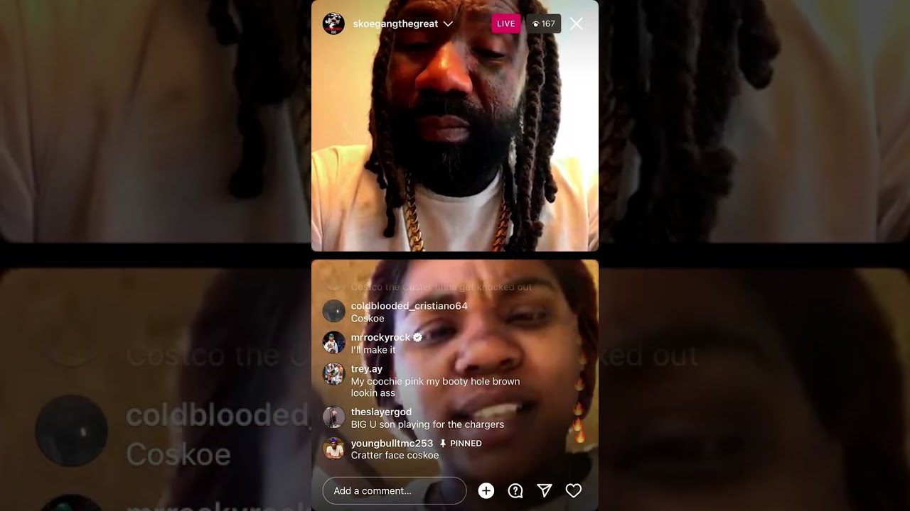 Boskoe100 Evening IG Live 5/30/23 Roasting Ppl