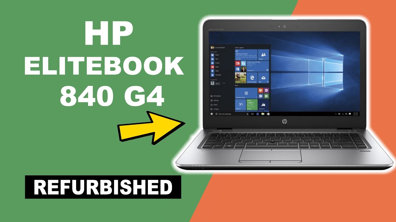 HP EliteBook 840 G4 Unboxing A class Refurbished 4K