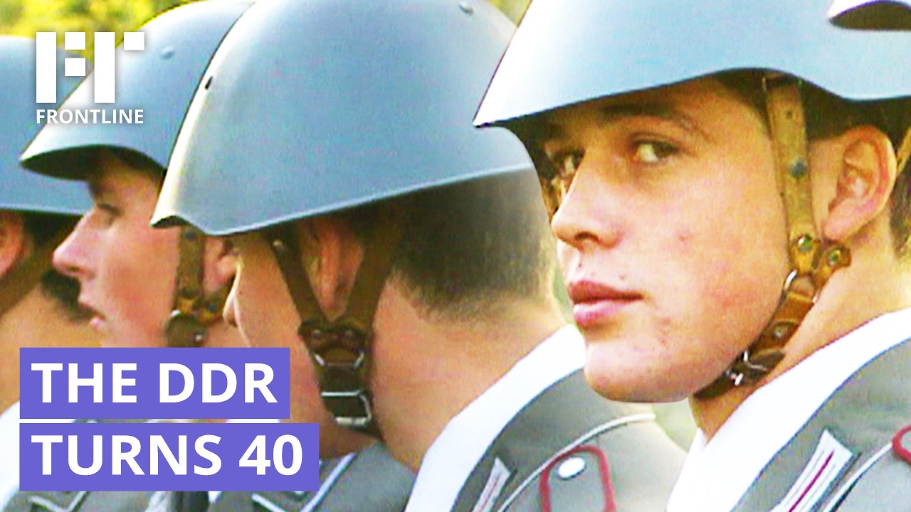 Last Days of East Berlin - Raw Footage of DDR 40th Anniversary Celebrations (1989)