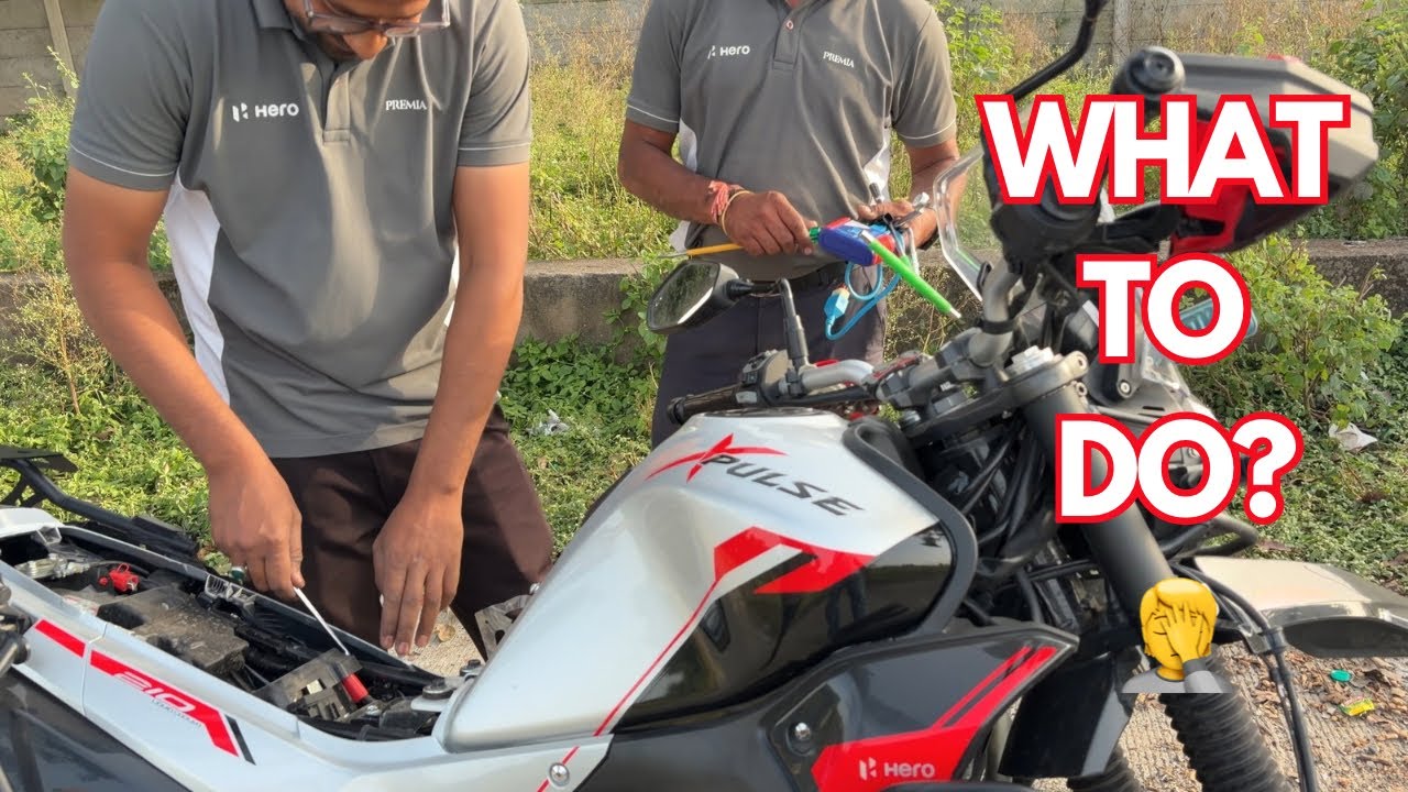 Hero Xpulse 210 Starting Problem 🤦‍♂️ | Biker Brothers