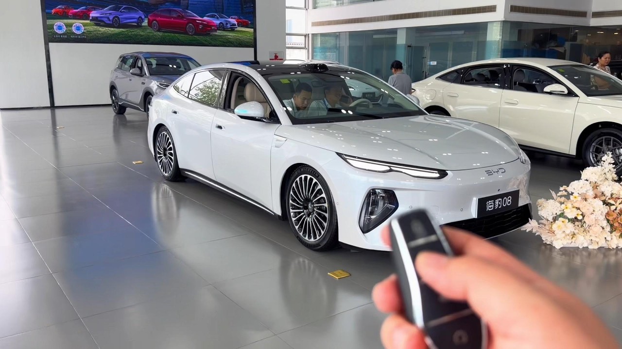 The New BYD SEAL 08 EV 2026 - Exterior And Interior