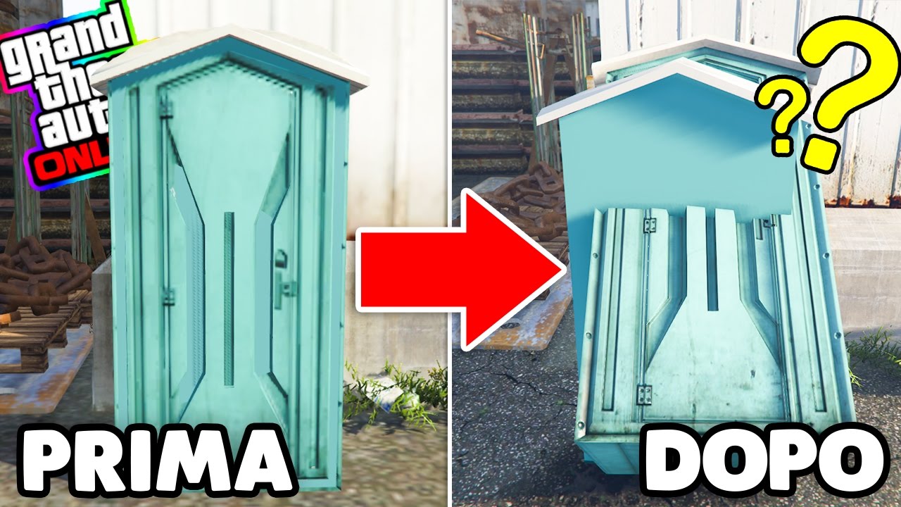 Gta 5 ITA - Il segreto incredibile del bagno chimico!!