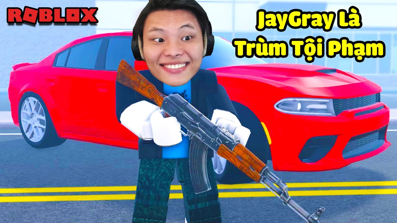 JAYGRAY LÀ TRÙM TỘI PHẠM TRONG ROBLOX GTA 6 | THỬ THÁCH TRỞ THÀNH ĂN CƯỚP BẮN SÚNG TROLL CẢNH SÁT