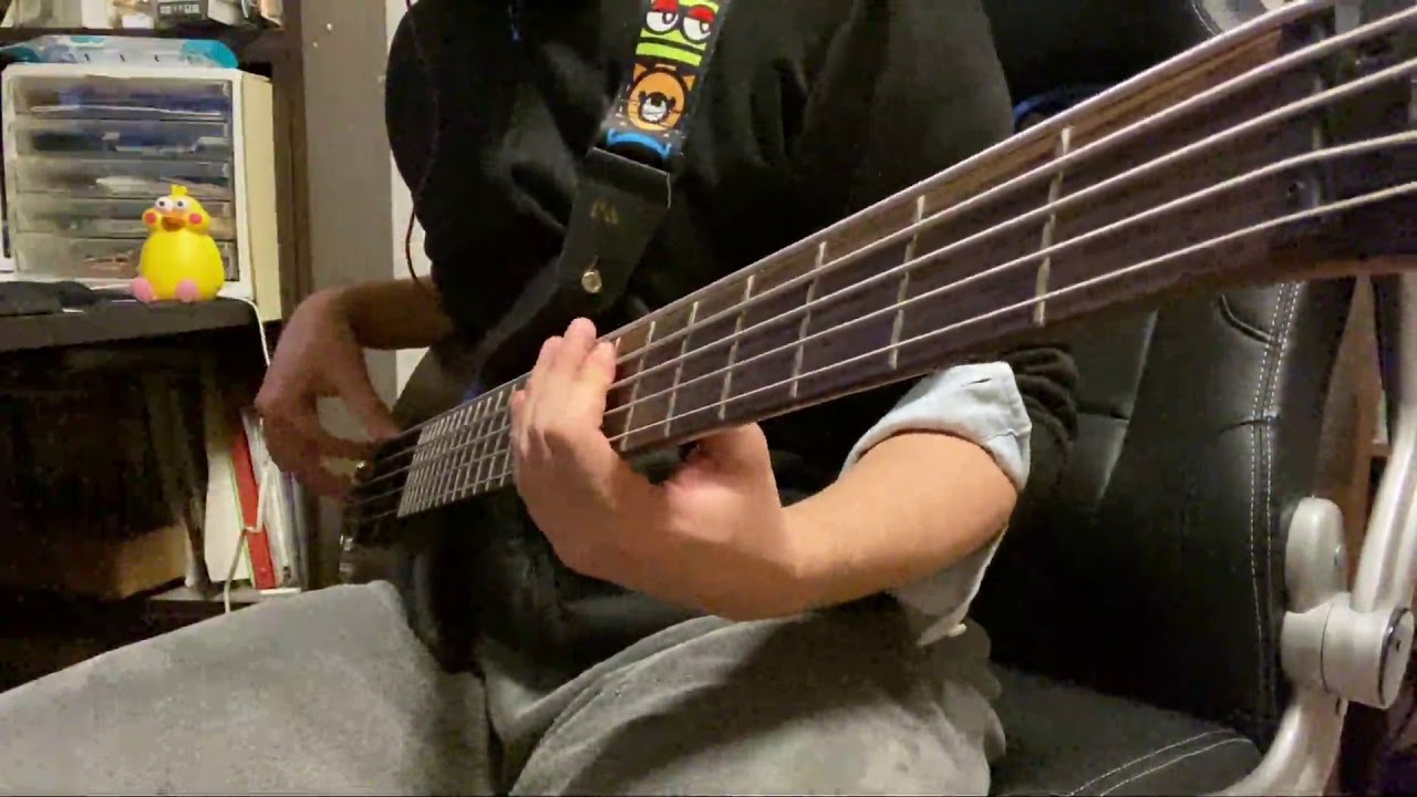 ずっと真夜中でいいのに。/こんなこと騒動　ベースで弾いてみた(Bass Cover)
