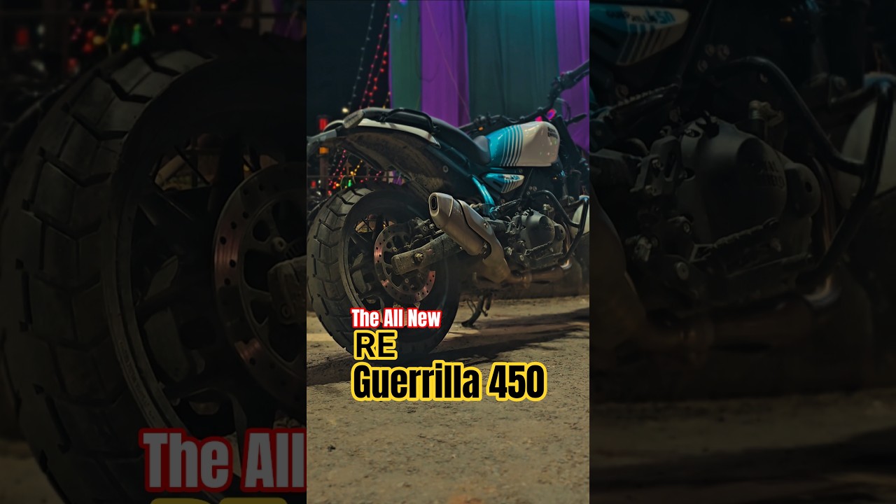 The All New Royal Enfield Guerrilla 450🔥 #royalenfield #automobile #royalenfielddiaries