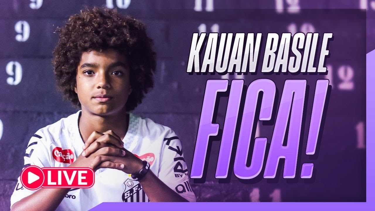 Neymar &ntilde; se reapresentou; Kauan Basile FICA no SANTOS