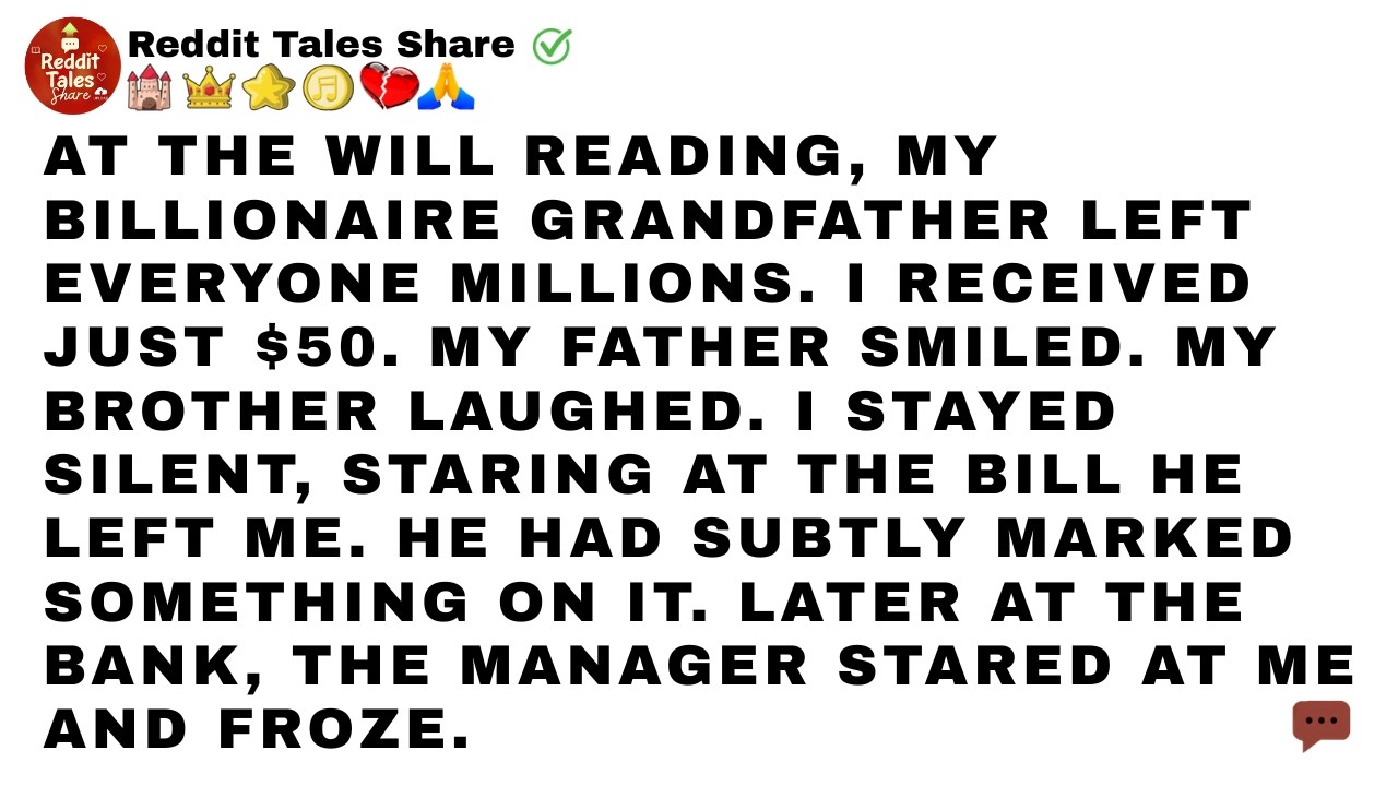 At Grandpa's Will Reading, My Billionaire Grandfather Awarded Millions to Everyone, While I Received