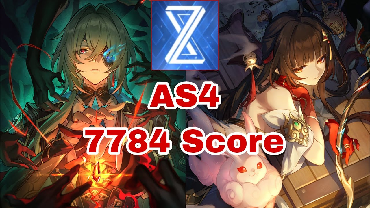 [ Honkai Star Rail ] Anaxa & Lingsha Apocalyptic Shadow 4 | Version 3.5 | 7784 Score