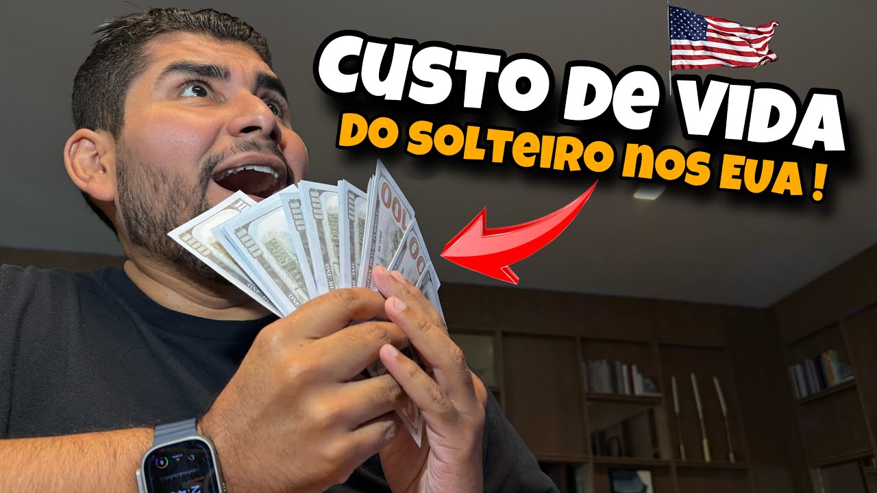 CUSTO DE VIDA NOS EUA PARA QUEM MORA SOZINHO (VALORES REAIS – 2025)