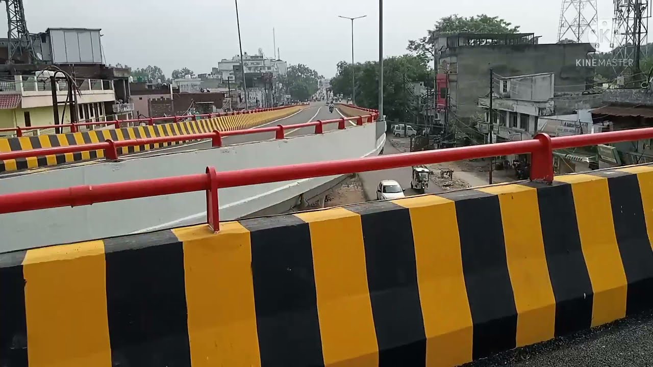 chaupula flyover bareilly y shaped flyover on chaupula chowk चौपुला पुल