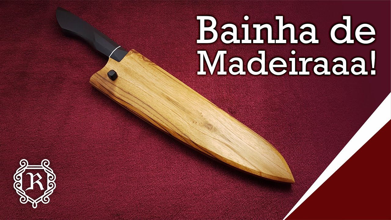 Como fazer um Saya (Bainha de Madeira)