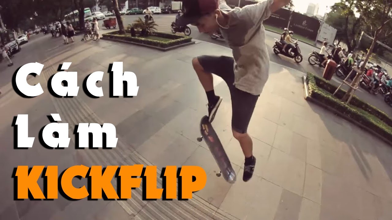 SAIGON SKATESHOP TRICKTIPS - KICKFLIP by CUTIS