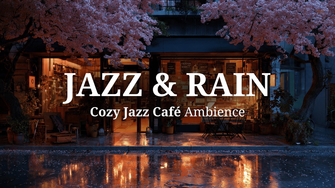 Rainy Day and Cozy Coffee Shop Atmosphere: What Smooth Jazz is for Studying & Relaxing