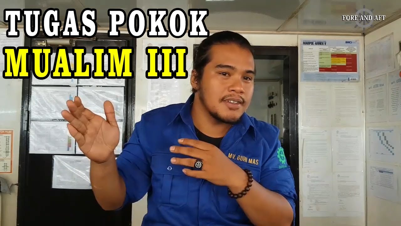 TUGAS MUALIM III DI KAPAL