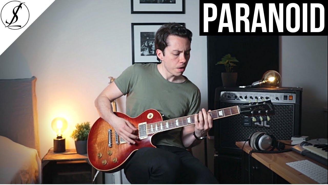PARANOID - Black Sabbath - Guitar Cover