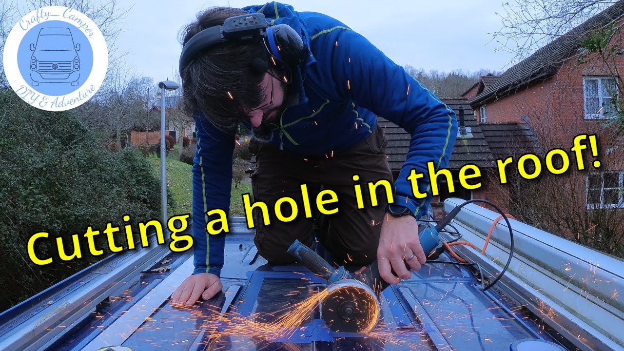 Installing the Maxxair Fan in my VW Crafter Campervan