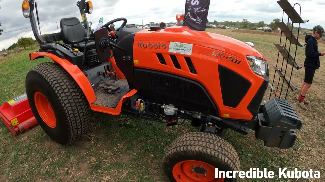 2022 Kubota LX 401 1.5 Litre 4-Cyl Diesel Compact Tractor (39 HP)