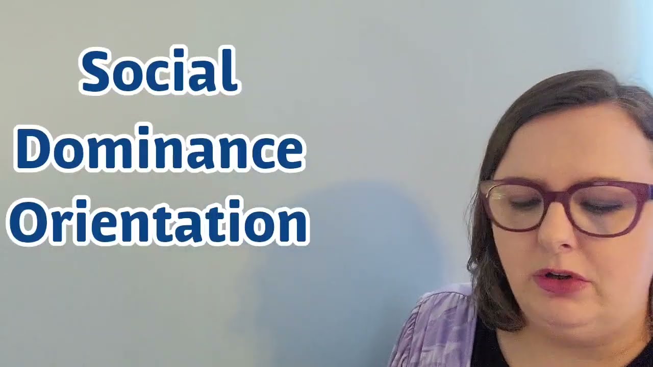 Teaching Social Psychology  - Social Dominance Orientation