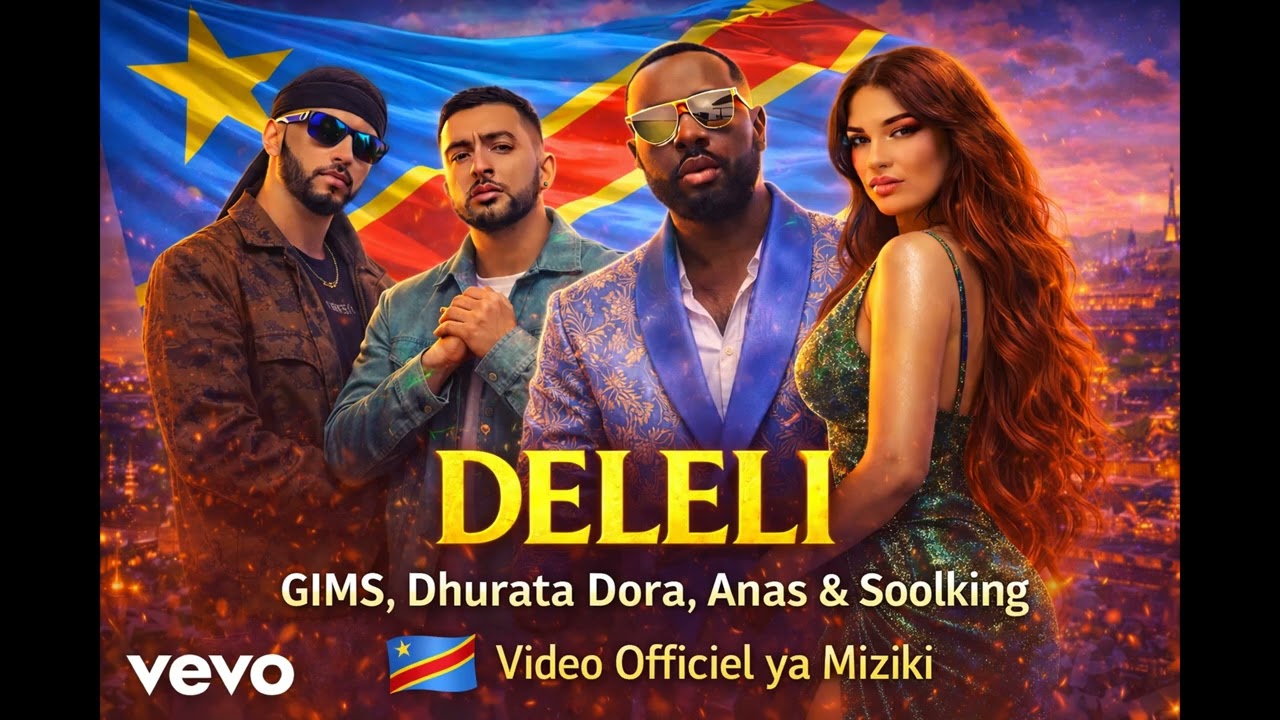 GIMS Ft. Dhurata Dora & Anas, Soolking - Deleli (Official Music)