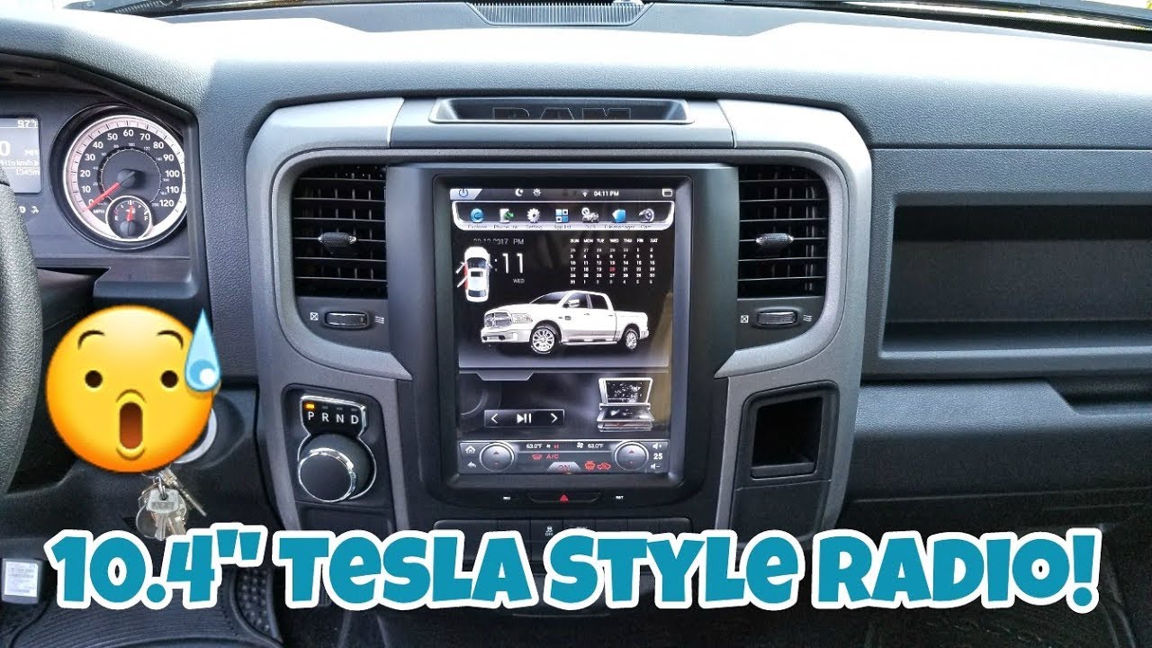 How To Install a TESLA Style Factory Looking Radio 10.4