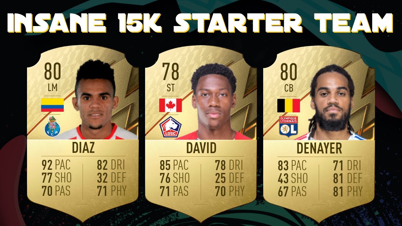 BEST 15K STARTER SQUAD IN FIFA 22!