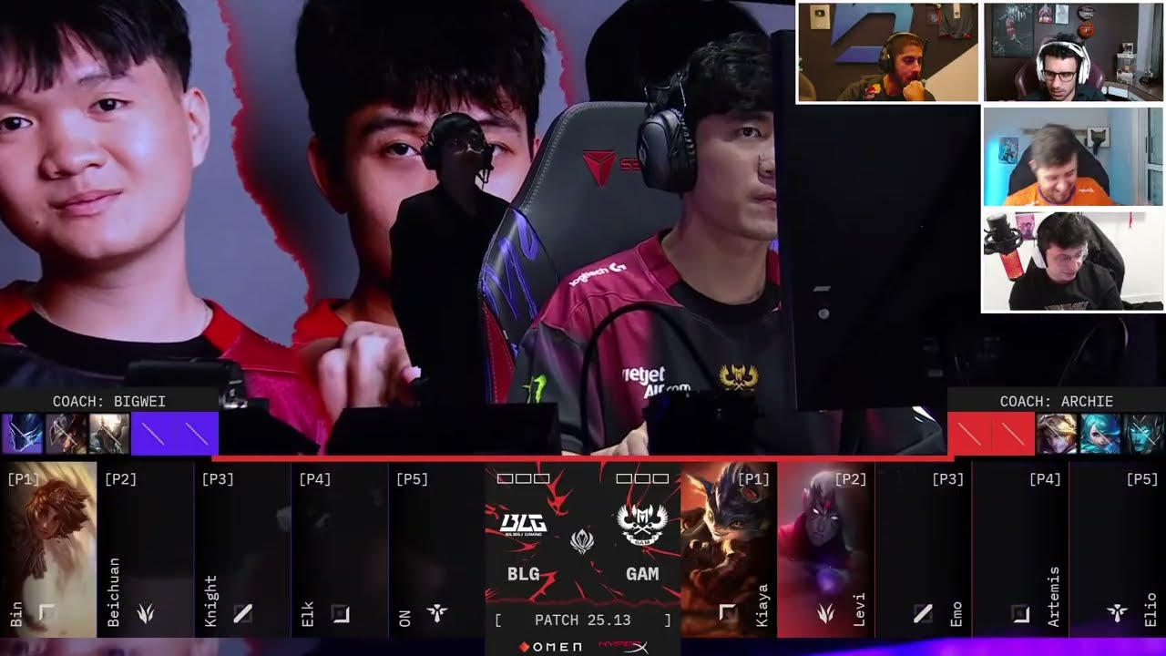GAM x BLG | Jogo 1 - MD5 | Play-in - MSI 2025 | Ilha das Lendas