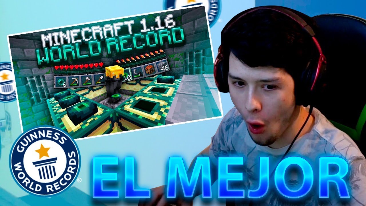 SoyPan REACCIONA a Minecraft R&Eacute;CORD MUNDIAL Speedrun | reing