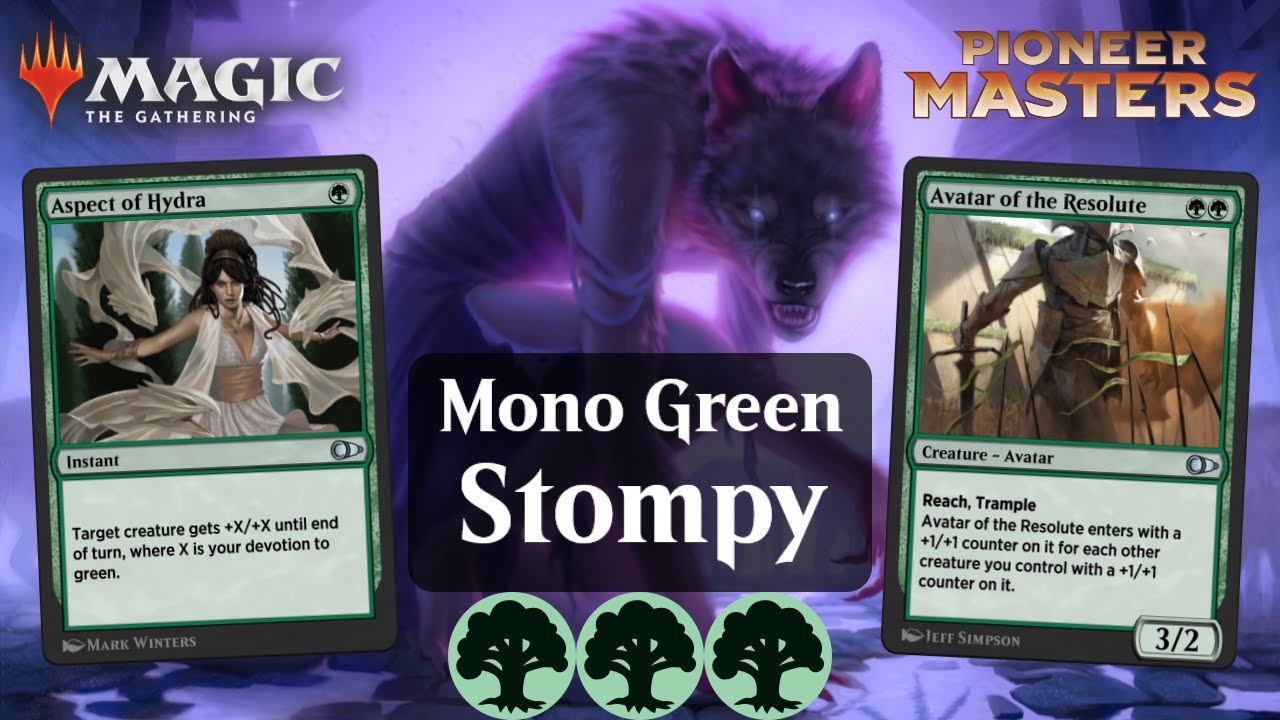 Mono Green Stompy in MTG Pioneer & Explorer