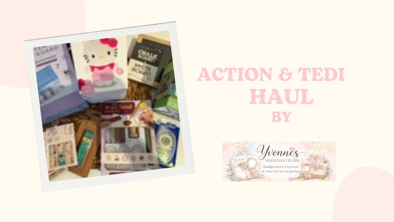 Action & Haul / Siegelwachs , Häkelset und Letter Punchboard