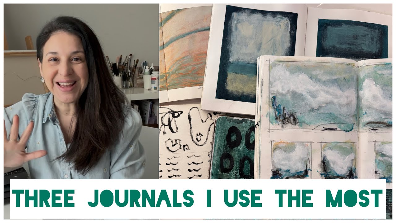 3 Store-Bought Journals I Use the Most | Creative Art Journaling Practice