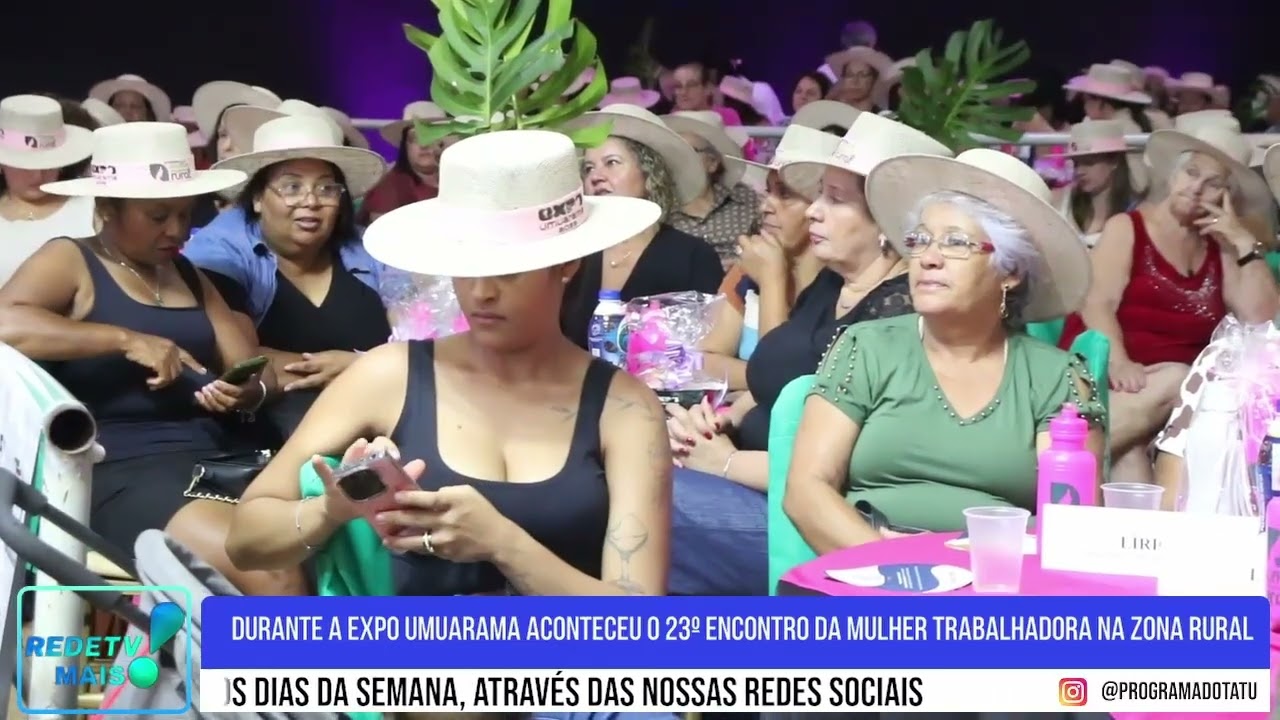 Durante a Expo Umuarama aconteceu o 23º encontro da mulher trabalhadora na zona rural