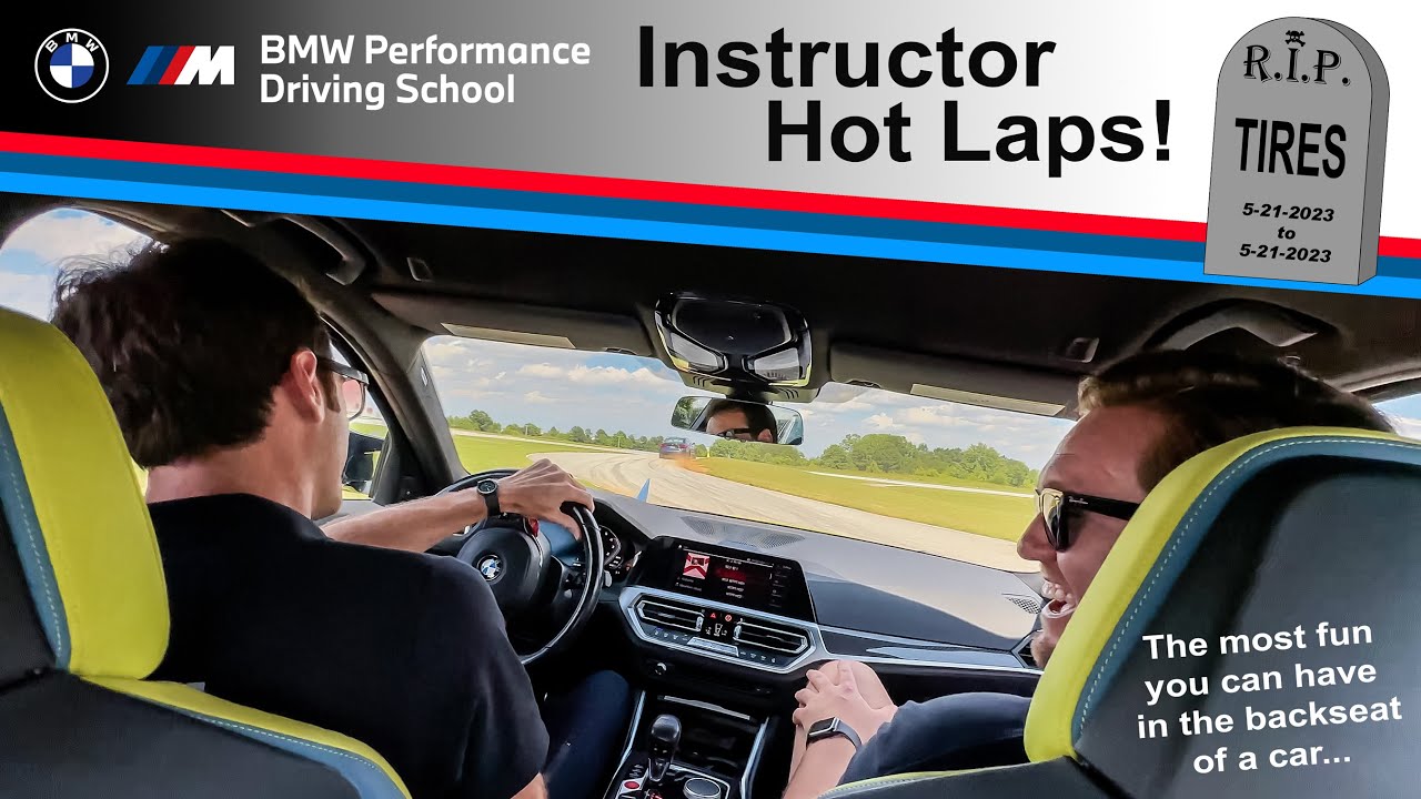 Instructor Hot Laps at the BMW Performance Center in a G80 BMW M3!  (RIP Tires)