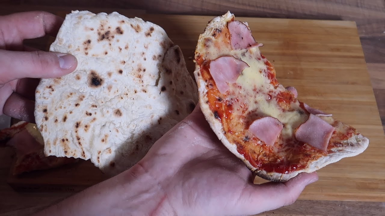DOMOWA PIZZA na patelni w 5 MINUT czyli PODPŁOMYKI