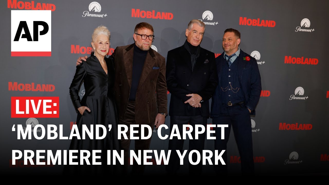 LIVE: ‘Mobland’ red carpet premiere in New York